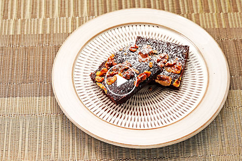 グリルパンブラウニー