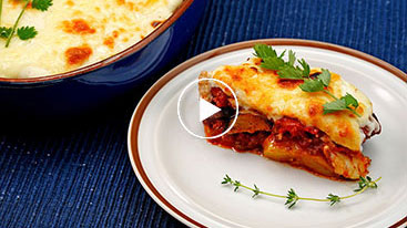 ムサカ なすとミートソースのグラタン