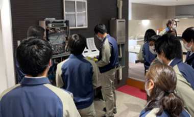 ガス機器メーカー主催の勉強会へ参加